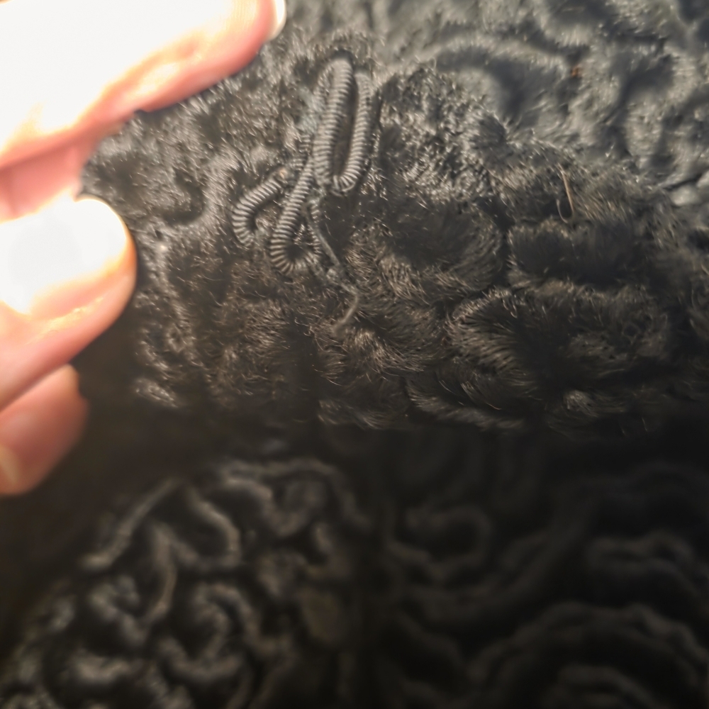Astrakin By Lepshire Persian Curly Wool Coat Circa 1950s - Picture 5 of 16